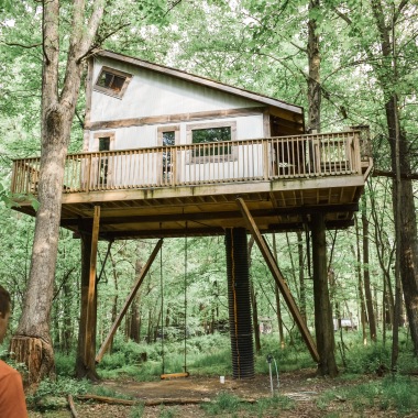 Tin Shed tree house